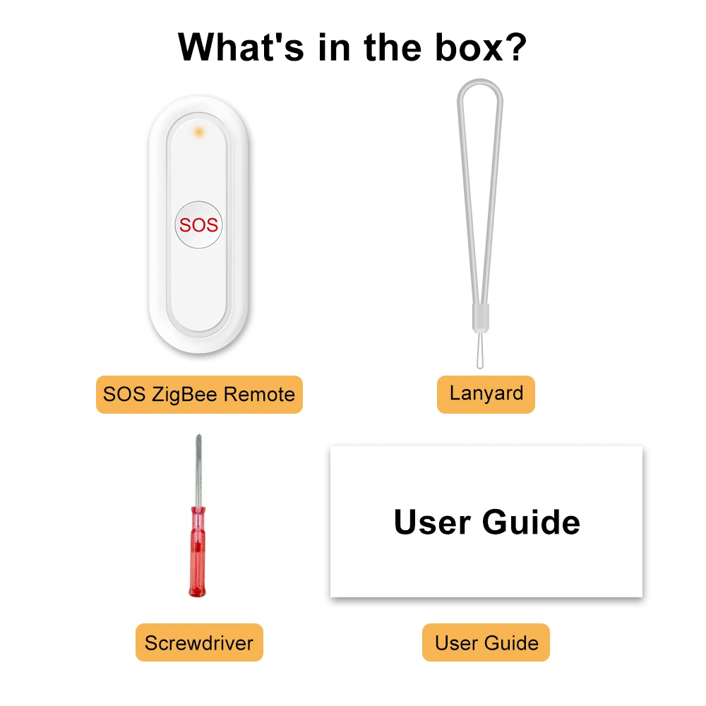 LoraTap-ZigBee 3.0 Botão Sem Fio, Interruptor de