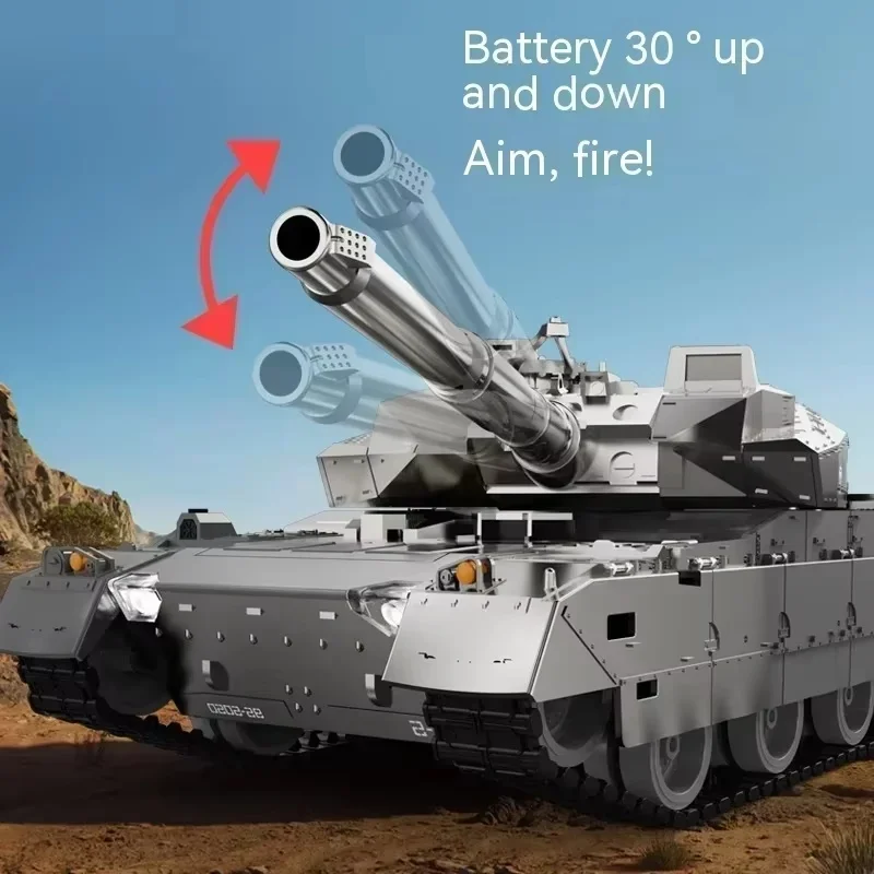New Rc Tank Tk24-2 1200mah Lithium Battery Independently Suspended Load-Bearing Track Better Off-Road Performanc For Kids Gift 3