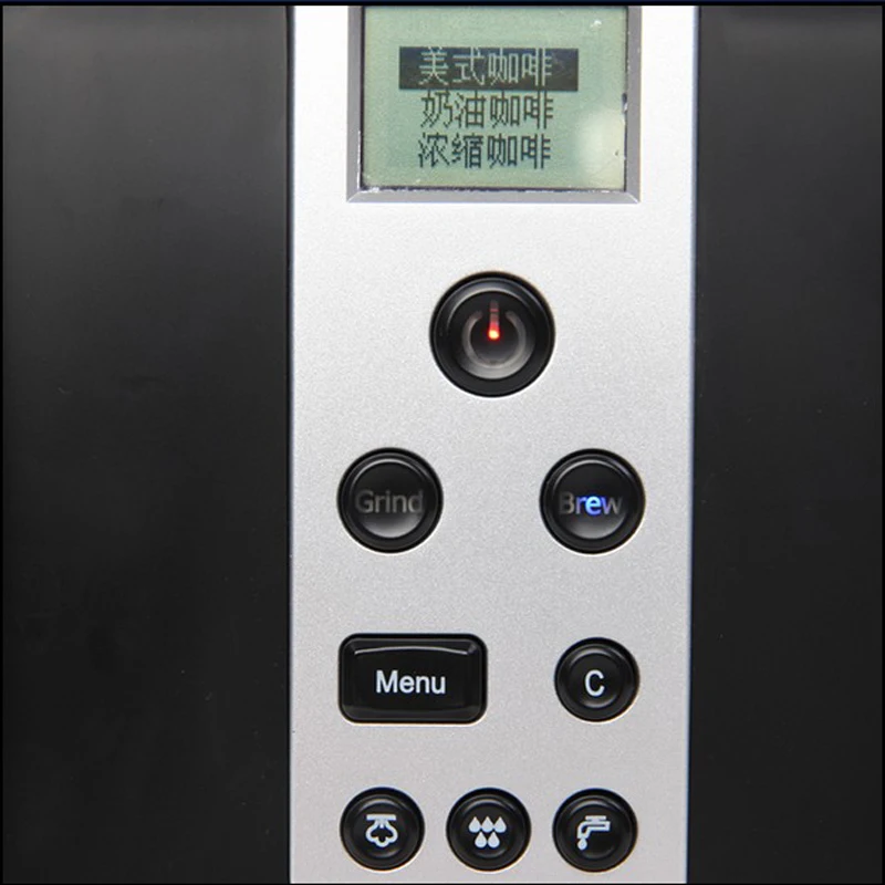 1160W POWER 1.4L tank capacity coffee maker Automatic Espresso Machine Coffee Maker with Grind Bean and Froth Milk 4