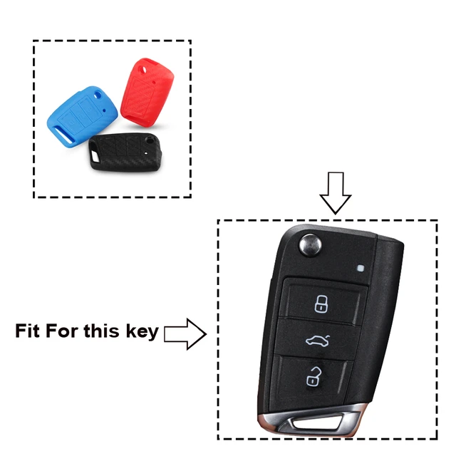 Schlüssel Hülle Fob 3 Tasten Remote Abdeckung Für Ford Transit MK7  2006-2014