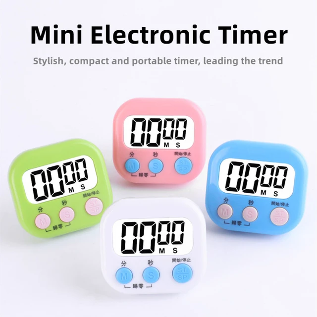 Chronomètre électronique pour enfants écoliers, spécial, gestion visuelle  Portable du temps, minuterie de cuisine, rappel - AliExpress