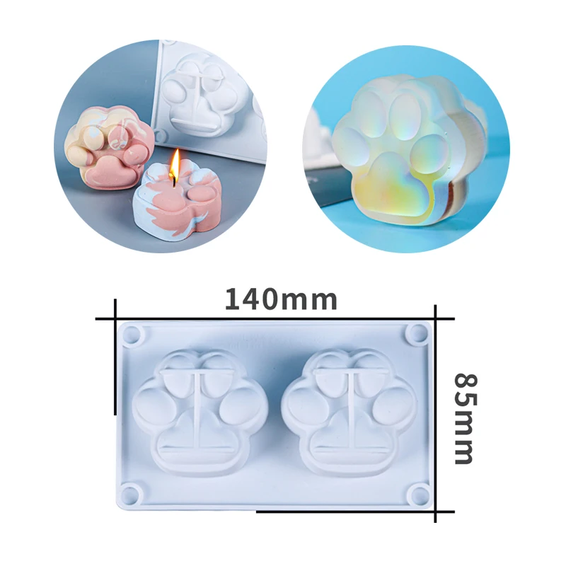 2pcs Cat paw