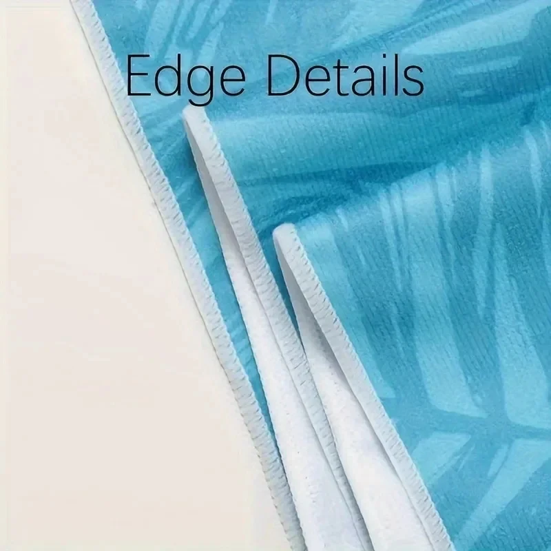 Serviette de plage pastèque douce absorbante séchage rapide été_voghion.com