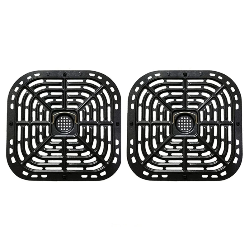 New 2 Pieces Air Fryer Tray Air Fryer Grill Pans Accessories for Instants 6QT Fryers Dishwasher Safe