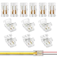 2pin 8mm COB LED Strip to Strip LED Connectors Strip to Wire Connection Solderless Extension for 8mm COB LED Strip Lights - Image 2