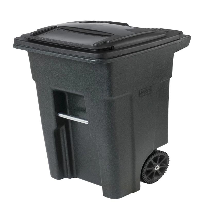 

Gal. Trash Can Greenstone with Wheels and Lid Tiny bin Bathroom trash can Trash bags Home Trash can gallon Trash rack Cesto de