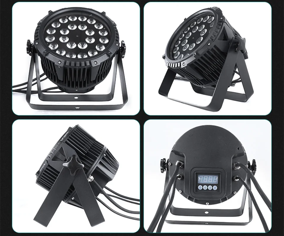 2025 LED Outdoor Waterproof Par Light DMX RGB Wash Light Professional Stage Bar
