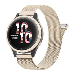 Elegant 18mm Metal Watch Strap - 18mm (Vintage gold)