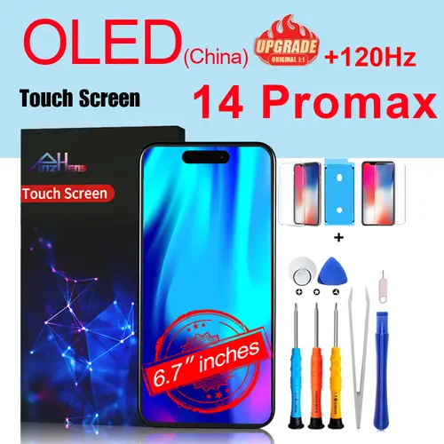 PINZHENG High Quality Screen INCELL LCD OLED For iPhone 14 Pro 15 Plus 13 Pro Max Displays For iPhone Replacement With Tools - Image 34