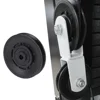 Universal Bearing Pulley Wheel Abration Pulley Bearing 90mm Wearproof Gym Parts Replacement for Fitness Accessories 4pcs Black 3