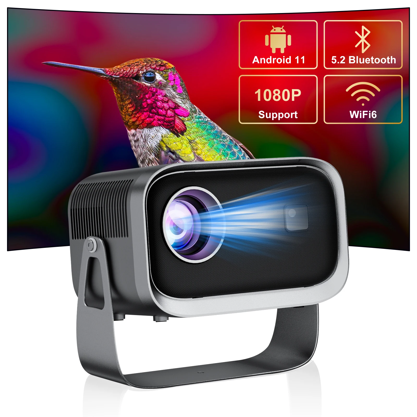 フルHDネイティブ1080pプロジェクター8000Lホームプロジェクター フルHDネイティブ1080pプロジェクター8000Lホームプロジェクター