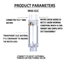 ZRDR aquarium Check Valve-Regulator Diffuser Reactor Single-Head or Dual-Head Aquarium CO2 Bubble Counter Air Pump Accessories 4