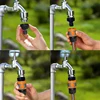 10/1PCS Garden Hose Quick Connector Faucet Extender Hose Connection Joint Garden Water Pipe Connectors Watering Pipe Fittings 5
