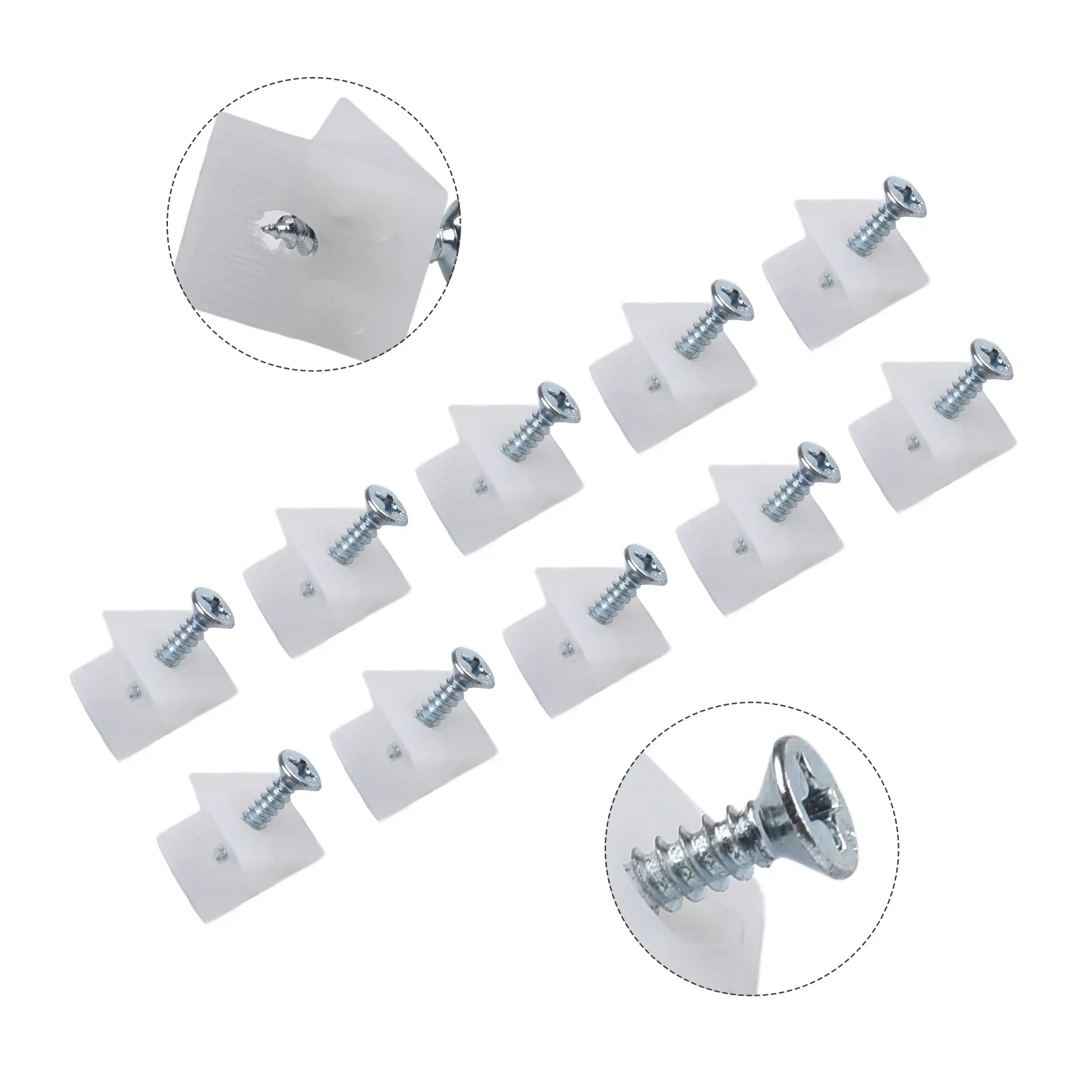 Drawer Wedges Sagging Drawer Bottom Support Pcs Plastic Angle Bracket Fasteners Bottom Repair