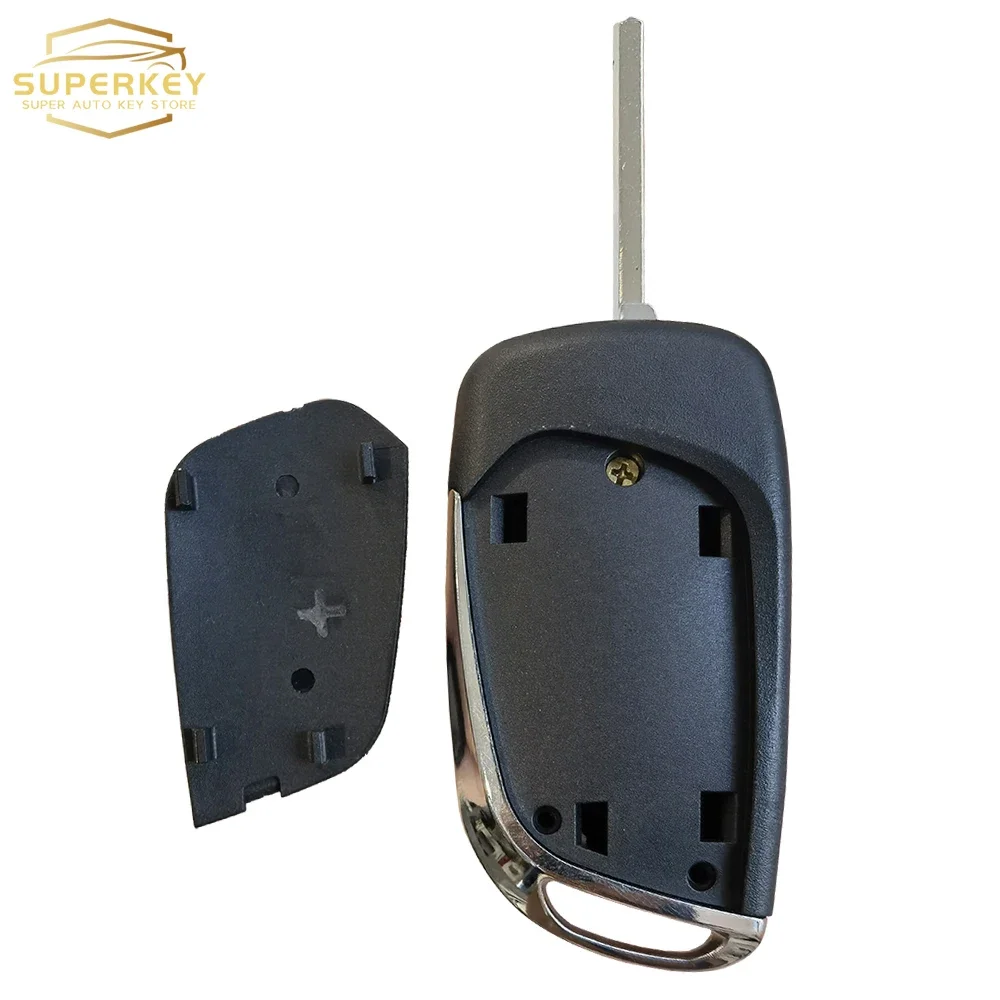 SUPERKEY Modified Remote Car Key Shell Flip Case For Peugeot 207 307 308 407 607 For Citroen C2 C3 C4 C5 Berlingo HU83 VA2 key case,car remote key,car key,car key shell,key shell