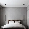 Modern Nordic Led Pendant Lamp Double head Pendant Light Dining Room 2m Hanging Lamp Pipe Decora Cylinder Pipe Line chandelier 5