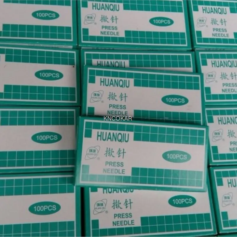 10 Dozen Steriele Oor Druk Naald Auricular Acupunctuur Naald Intradermale 100 Stuks Sz 0.22*1.5/0.25*1.3/0.25*2Mm