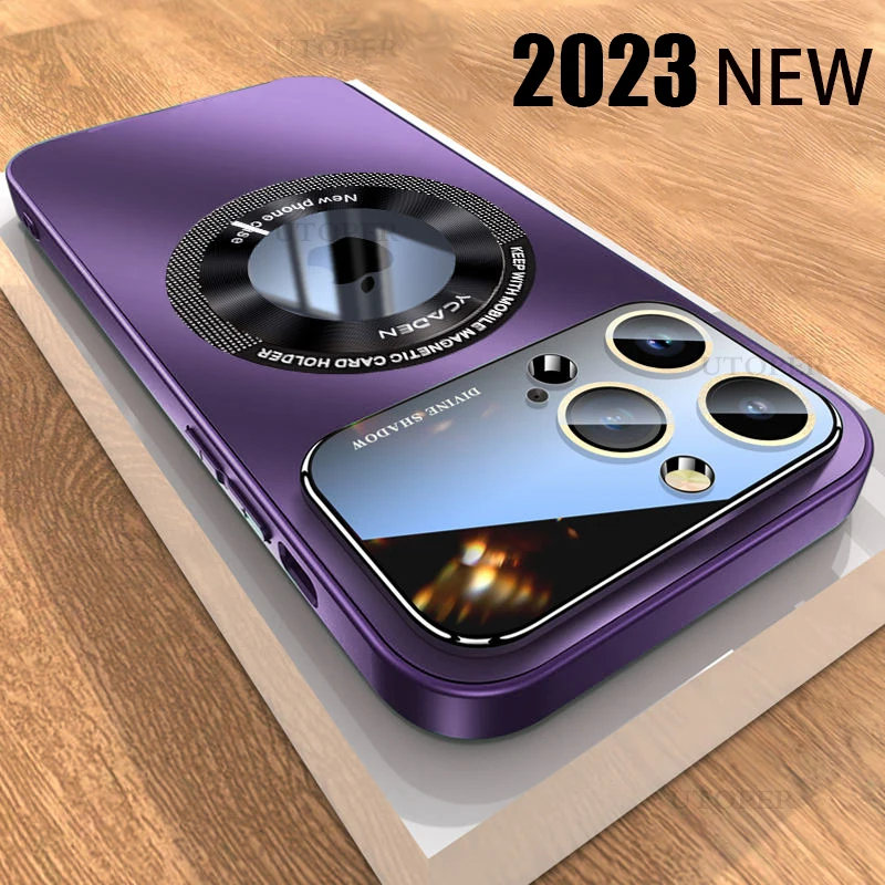 SlimMatteFrostingGlassLensProtectsCaseForIPhone1514131211