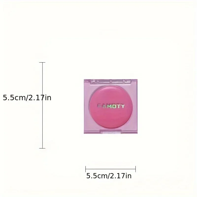 Natural Matte Nude Long-Lasting Blush Cream