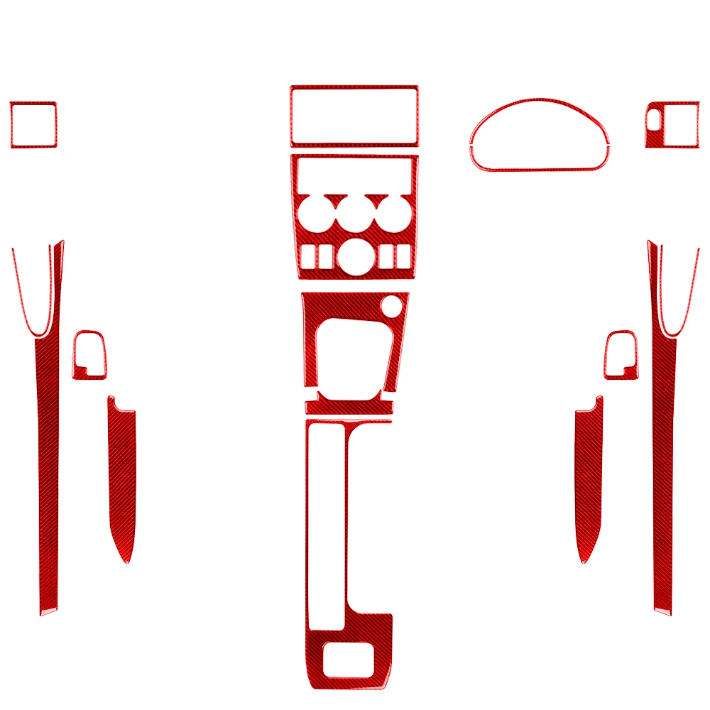 Cadre De Commande Centrale Remplacement D'autocollant De Style Fibre De