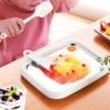Mini Ice Cream Plate Maker Summer Portable Sweet Roller Pan for Buffet Birthday Gift Housewarming Families Smoothie Making 2