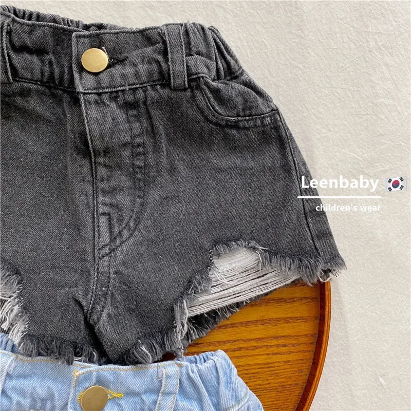 Baby Girls Denim Shorts Summer Jeans Pants Kids Children Casual Clothes