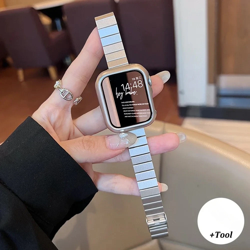 ตัวเลือกสินค้า สายนาฬิกาสแตนเลสสำหรับ Apple Watch ทุกรุ่น