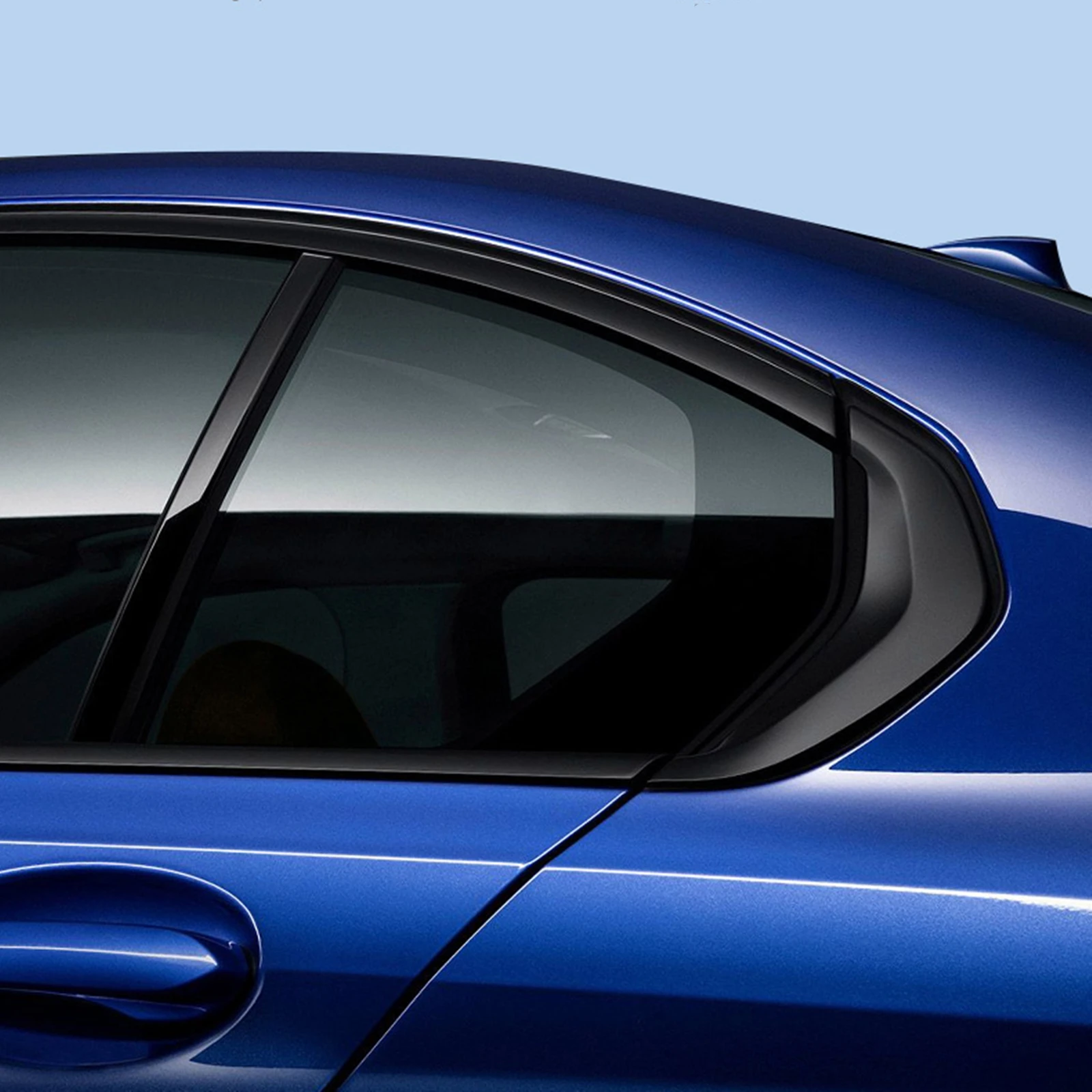 BMW 3 시리즈 G20 G28 330i 2019-2023 세단 4도어 글로스 블랙 외부 창문 트림 커버 씰 웨더스트립 장식 스트립