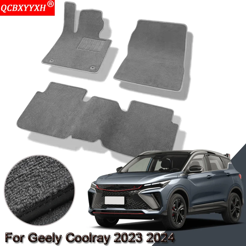 

Custom Car Floor Mats For Geely Coolray 2023 2024 Waterproof Non-Slip Floor Mats Internal Protection Carpets Rugs Auto Accessory