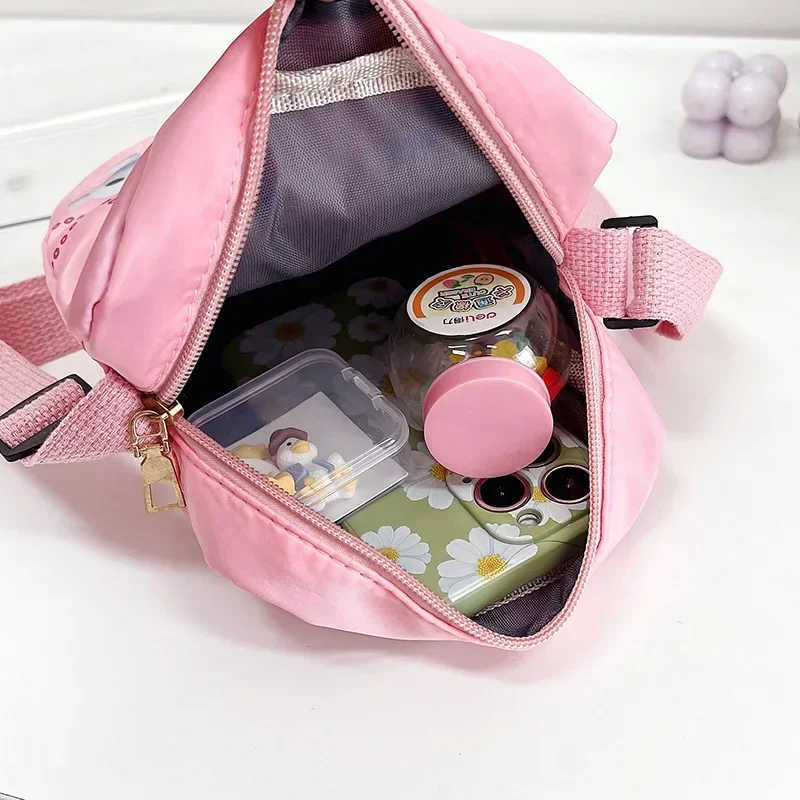 Crossbody Bag MINISO Disney Princess Series "Frozen 2" Elsa Sophia Cartoon Shoulder Bag Girls Casual Fashion Handbag