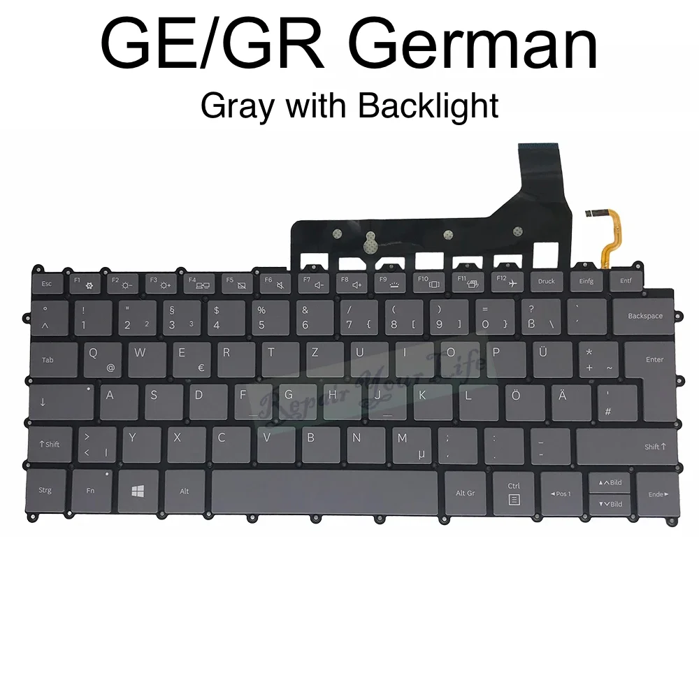 Teclado Retroiluminado para Samsung Galaxy Book s Np767xcm 767xcm K01 K02 K01br K03br Brasil para Notebook - Imagem 4
