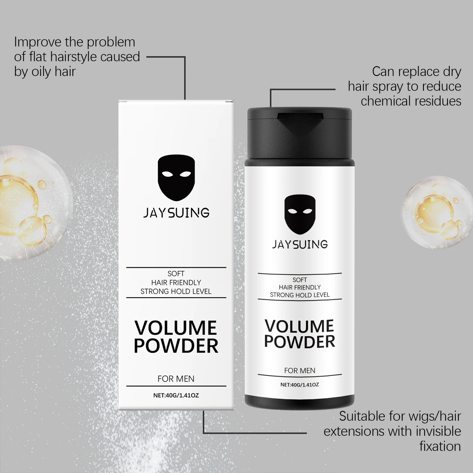 Volumizing Hair Powder Oil Control Fluffy Hair Powder Root Lifting Thickness Increase Volume Texturizing Styling Hair Treatment view 5