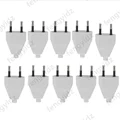 White  Plug 10pcs