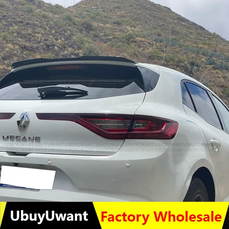 Adatto Per 2016 - 2020 Renault Megane 4 Mk4 Spoiler Hatchback Universale Auto Ala Posteriore Spoiler Sul Tetto Per Megane Gt Rs Rs300