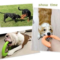 Floating Water Dog Toys Pet Flying Disk Training Ring Interactive Toy Puller Resistant Aggressive Chewing for Small Medium Dogs 2