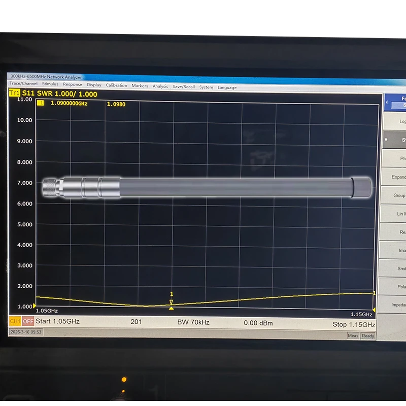 1090MHz ADS?B 유리섬유 안테나 FlightRadar24 FlightAware Raspberry용 고이득 옴니 실외 방수 IP67
