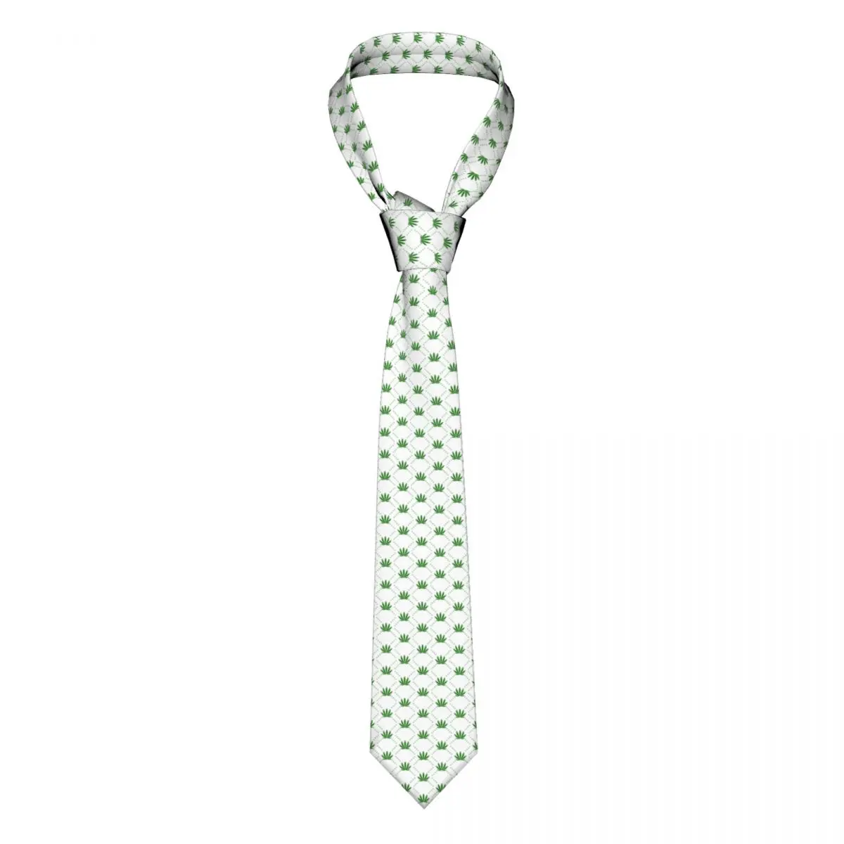 

Mens Tie Classic Skinny Monstera Leaves Neckties Narrow Collar Slim Casual Tie Accessories Gift