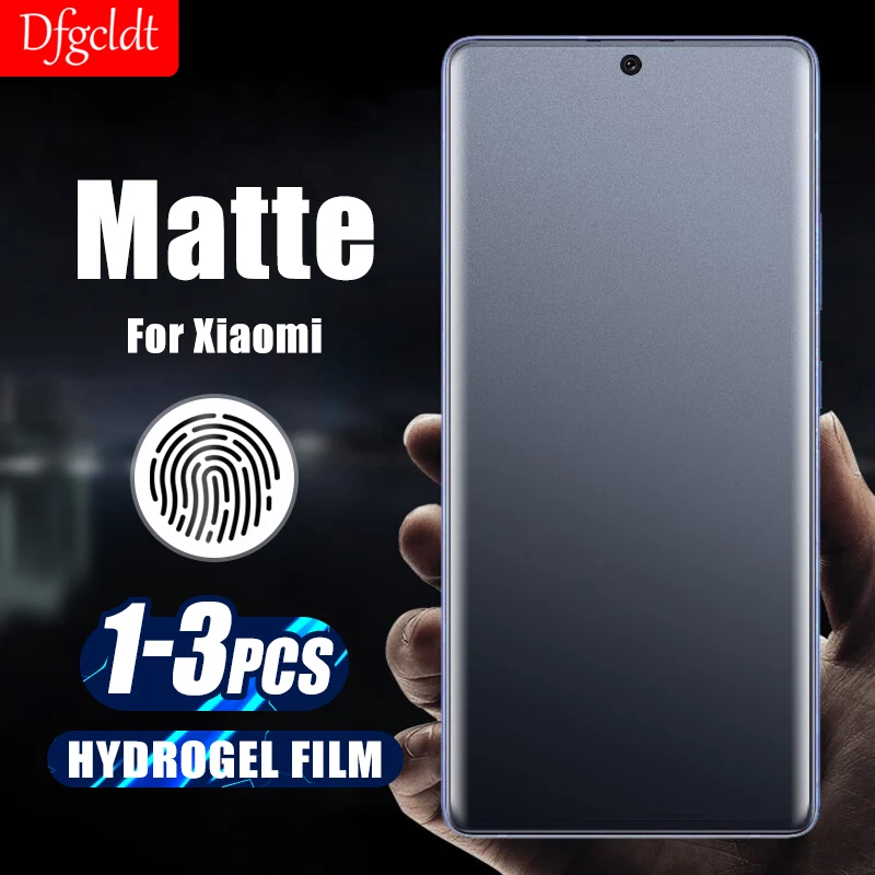 1-3PCS Anti-Glare Matte Hydrogel Film For Xiaomi 13 12S 11 10 Ultra Screen Protector For Mi 12X 12 13 Lite 12T 11T Pro Not Glass drawing film for huawei matepad 10 4 pro 10 8 11 12 6 2021 t5 t10 t10s c5 m5 lite screen protector matte anti glare paper film