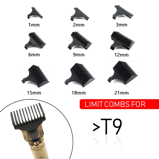 Suitable for T9 Universal Guards Hairdresser Hair Cutting Guide Professional Hair Trimmer Limit Comb Barber Accesories 1