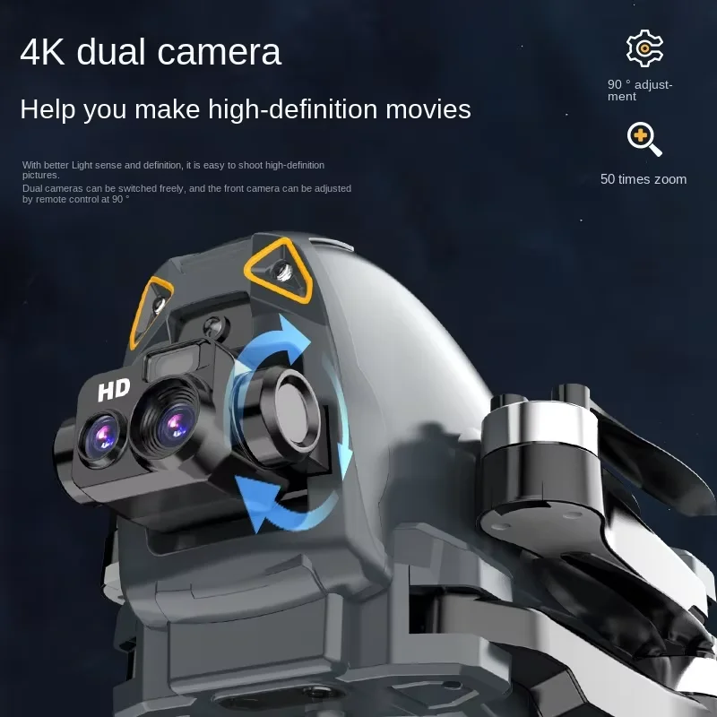 Drone Quadcopter S177 RC Mini Drone With 8K Camera HD Professional Intelligent Obstacle Avoidance Brushless Motor Foldable