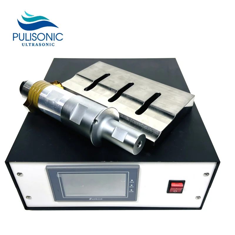 

15 кГц 20 кГц ультразвуковой генератор с регулируемой амплитудой, преобразователь, бустер-гудок для пластика, сварочного аппарата, нетканого материала