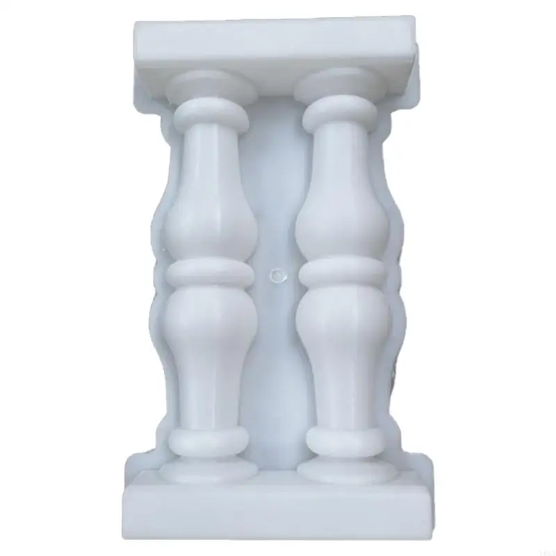 Y8AA Double Vase Fence Mold for Unique Home and Wedding Decoration Roman Column Mould