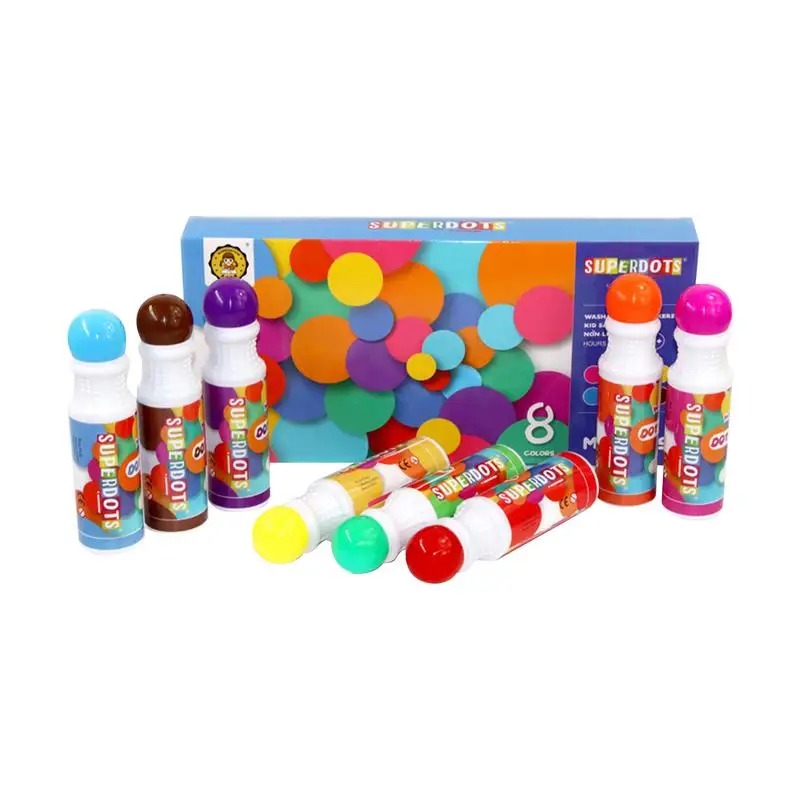 

Washable Dot Markers Regular And Erasable Dot Markers Fun And Erasable Coloring Pens Dry Erase Markers For Kids Boys And Girls