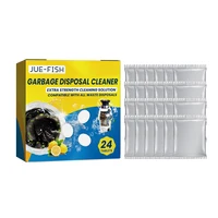 24pcs Disposal Cleaner Deodorizer Extra-Strength Sink Cleaning Tablets Fresh Scent Removing Residue Kitchen Accessories 1