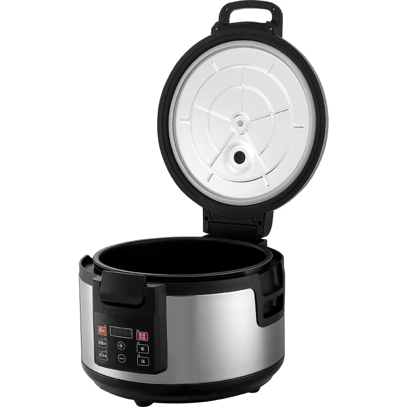 Commercial Electric Rice Cooker Industrial Multi Function Rice Pot 19liter Stainless Steel Free Spare Parts OEM