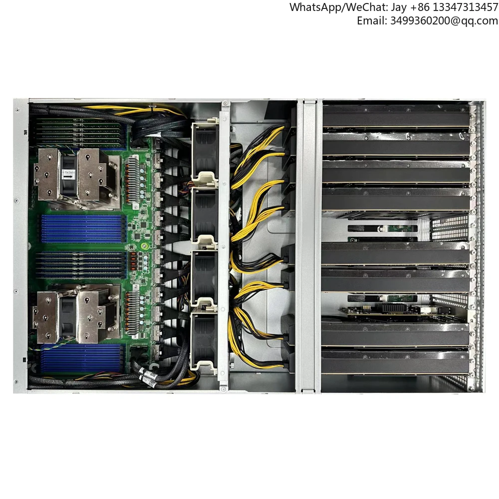 4U Rackmount Dual CPU Server With AMD EPYC 9004 Customizable 10 ...