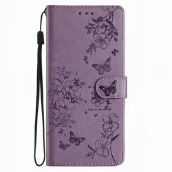 Fashionable Women's Wallet Phone Case - Chic and Stylish Design - Honor X60 Pro 5G (Purple PH)