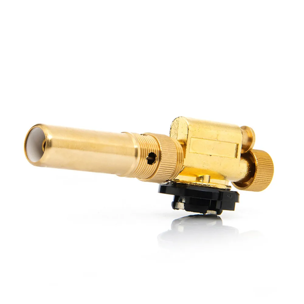 

2023 New Camping Airbrush BBQ Cooking Welding Gas Torch Flame Outdoor Ignition Flamethrower Heat Butane Burner Spray Gun Nozzle