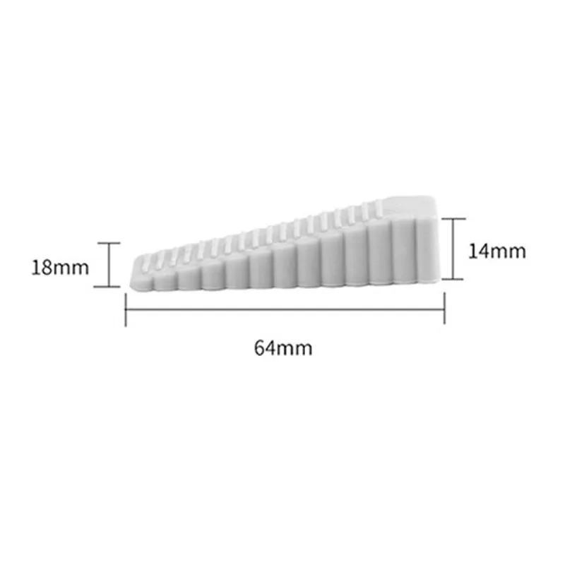 Silicone Door Stopper Door Stopper Bumpers Door Stopper Door Bottom Stopper Durable Silicone Shock Absorbent Block Wedge Doorstops Door Handle Stopper Home Anti-collision