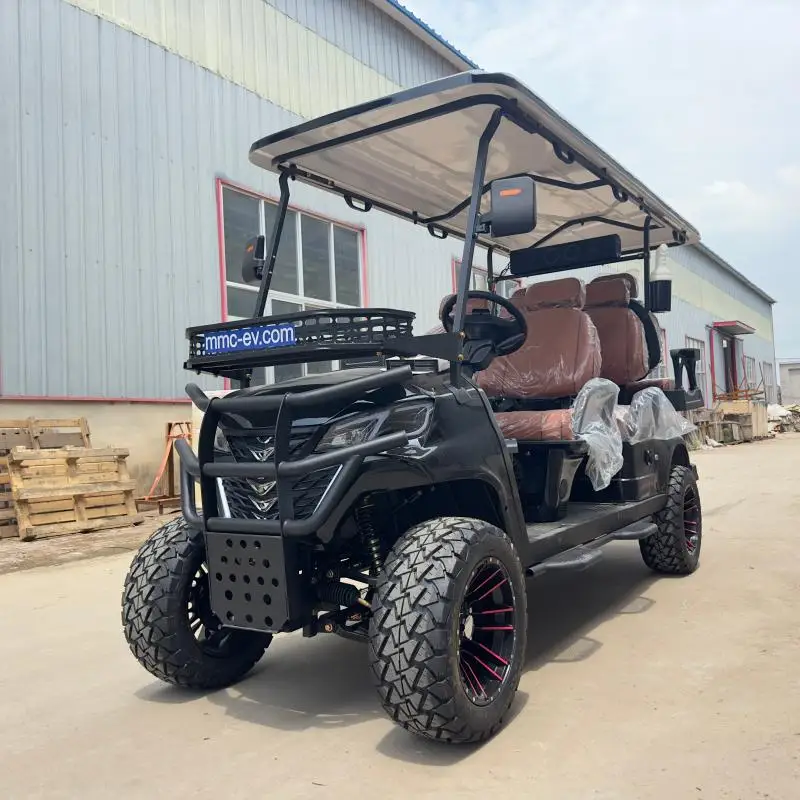 New Design 150W Solar panel Golf Cart 7.5W Powerful AC Motor Electric Lifted off-road Golf Hunting Cart 2 New Design 150W Solar panel Golf Cart 7.5W Powerful AC Motor Electric Lifted off-road Golf Hunting Cart 2